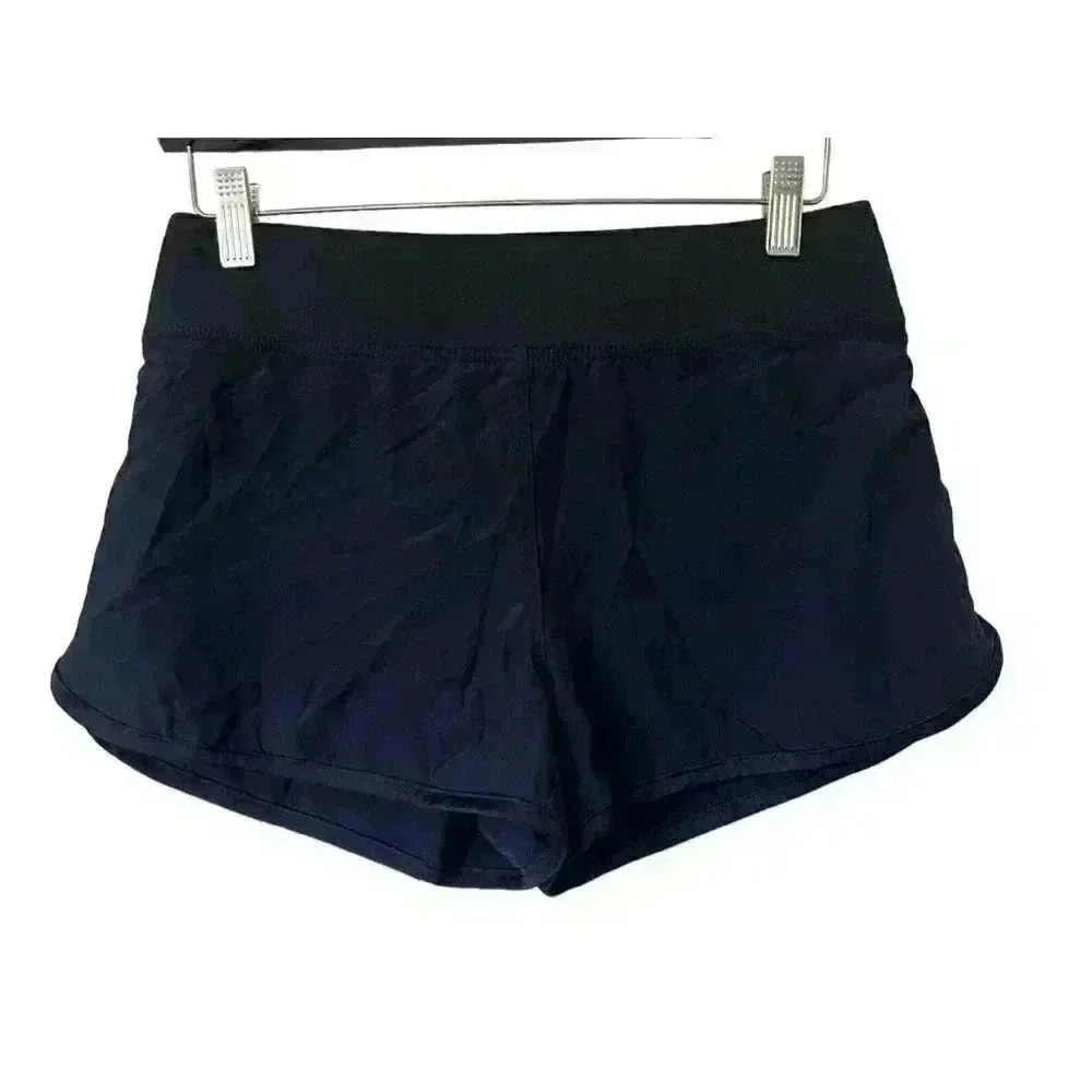 Kyodan Womens Shorts Size XS Black Workout Running Athletic Back Pocket